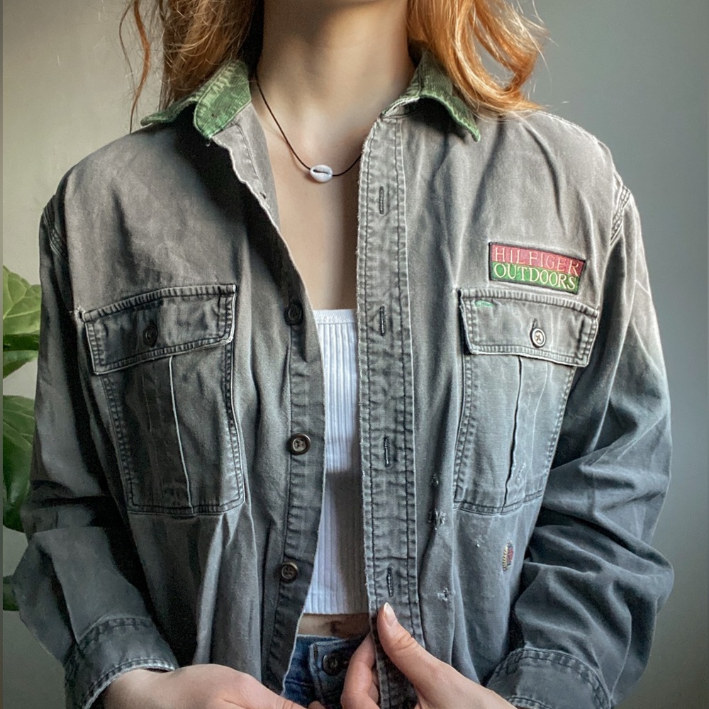 vintage Tommy outdoors button up